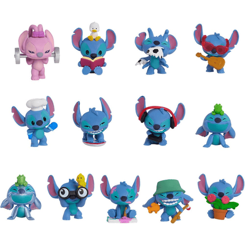 Lilo &amp; Stitch Mini Figures Stitch Hobbies Display (24)