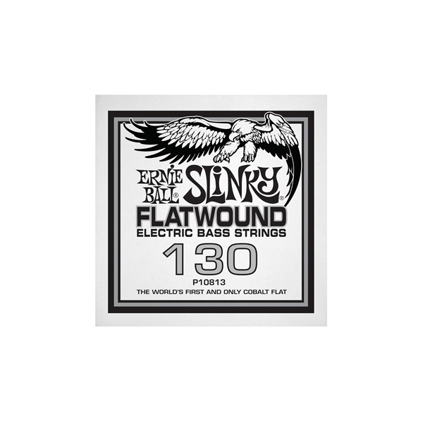 Ernie Ball Corda basso 0813 Cobalt Flatwound .130