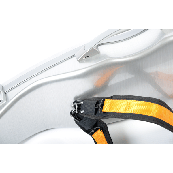 BAM ITALIA DEF2000XLA CUSTODIA HIGHTECH LA DEFENSE SLIM PER VIOLINO - BRUSHED ALUMINUM
