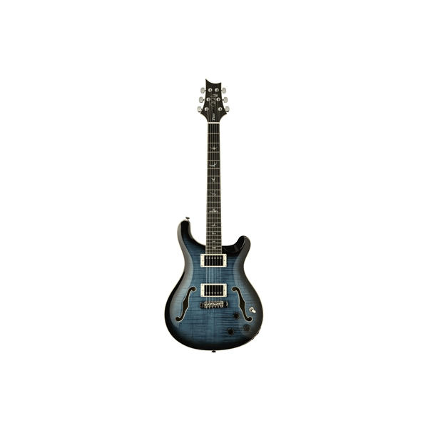 PRS SE Hollowbody II Piezo Peacok Blue SmokeBurst