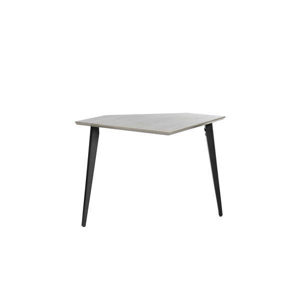 Gator Frameworks GFW-ELITEDESKCRNR-GRY Angolo scrivania workstation Elite in grigio driftwood per studi e creator<br>