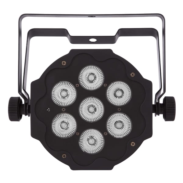 SDJ Proiettore Slimpar DL 7X12W led RGBWAU/FC IRC (incluso)