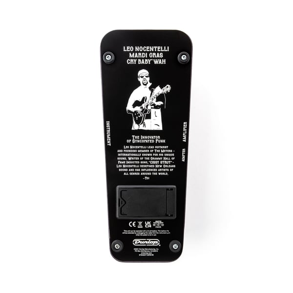 Dunlop LN95 Leo Nocentelli Cry Baby Mardi Gras Wah