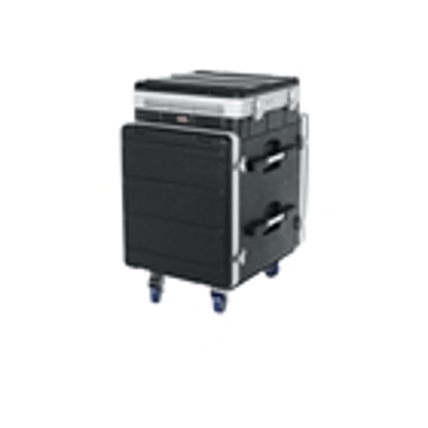 Gator Cases GRC-10X12 PU Rack audio 10U top, 12U laterale