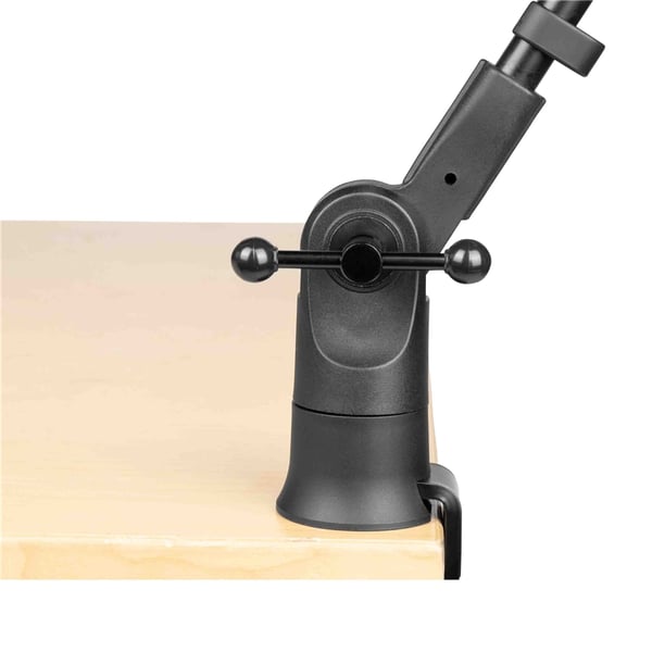 Gator Frameworks GFWMICBCBM0500 - Asta microfonica broadcast con profilo alleggerito