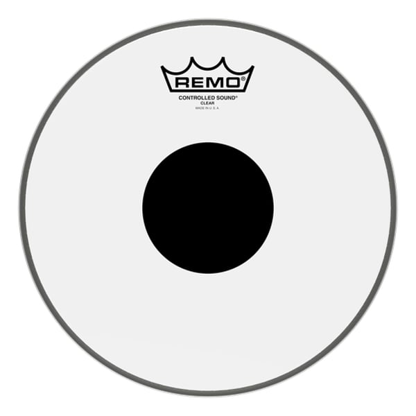 REMO Pelle per Batteria CS Controlled Sound Black Dot 8". Modello CS-0308-10-