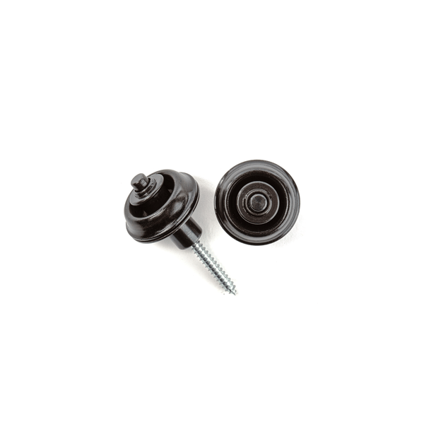 Dunlop SLS1403BK Straplok Flush Mount Strap Retainer System, Black