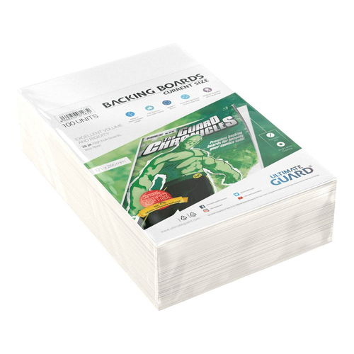 Ultimate Guard Comic Backing Boards (100) - Current Size