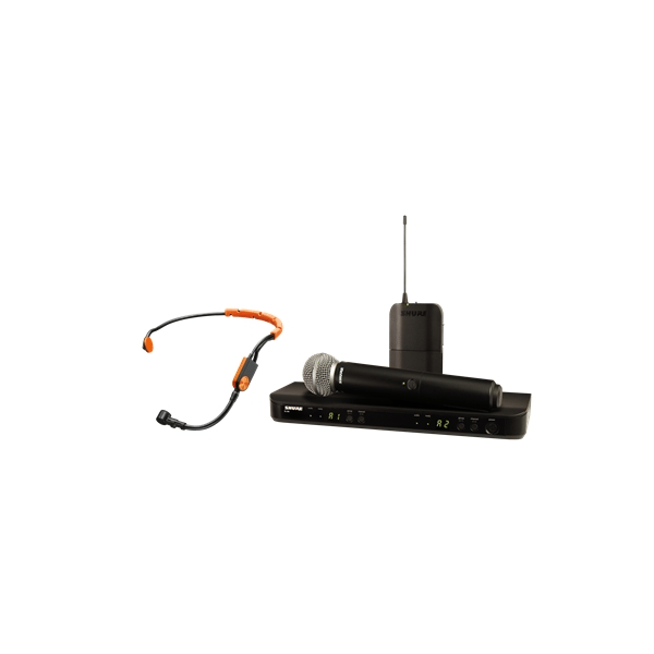 Shure BLX1288E-SM31 Sistema wireless SM31FH, SM58. (M17)