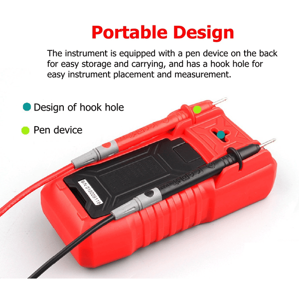 TASI TA801C MULTIMETRO DIGITALE AUTOMATICO LCD TESTER NCV TENSIONE CORRENTE ELETTRICA AC/DC