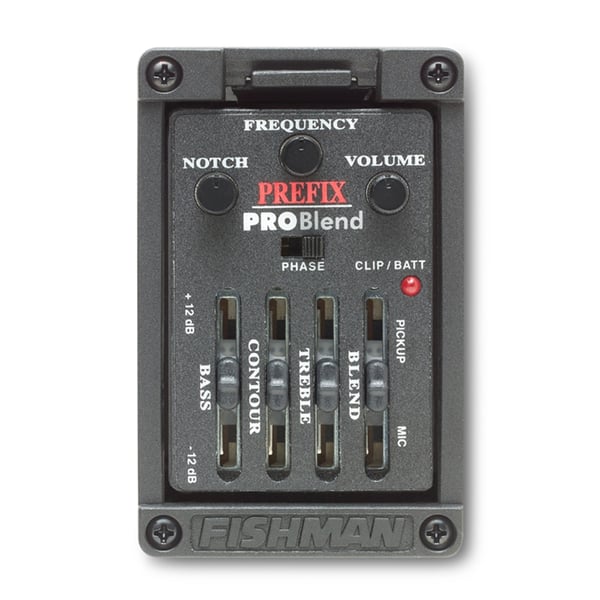 Fishman Prefix Pro Blend Onboard Preamp Wide Format