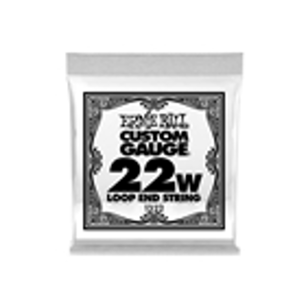 Ernie Ball 1322 Stainless Steel Wound Loop End .022