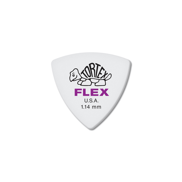 Dunlop 456P1.14 Tortex Flex Triangle 1.14 mm Pack/6