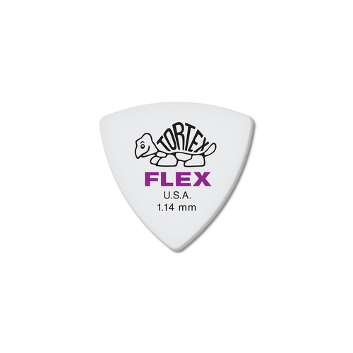 Dunlop 456R1.14 Tortex Flex Triangle 1.14 mm Bag/72