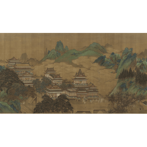 Chinese School Il Festival della Pesca della Regina Madre dell'Ovest, Dinastia Ming o Qing, XVII-XVIII secolo