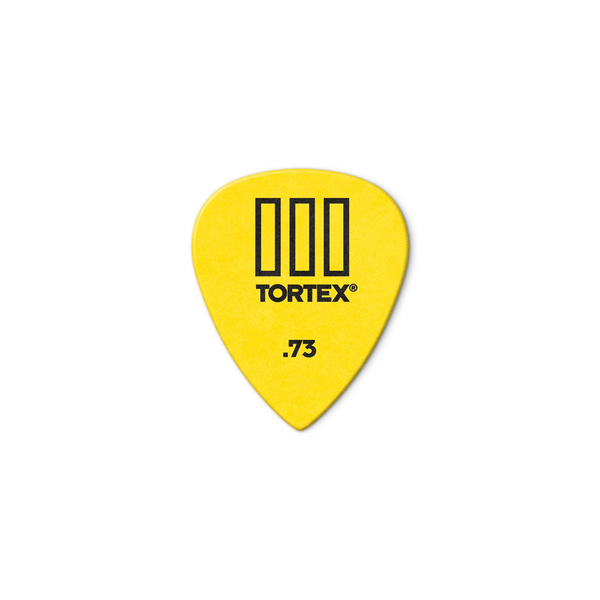 Dunlop 462R Tortex III Yellow .73