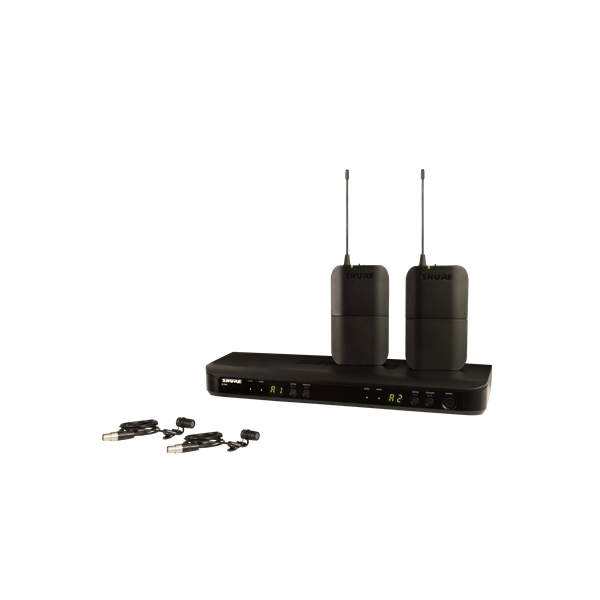 Shure BLX188E-W85 Sistema wireless BLX88E, 2x BLX1, 2x WL185. (M17)