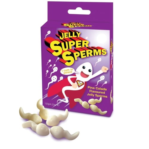 SPENCER & FLEETWOOD JELLY SUPER SPERM GOMMIES FORMA SPERMA 120 GR