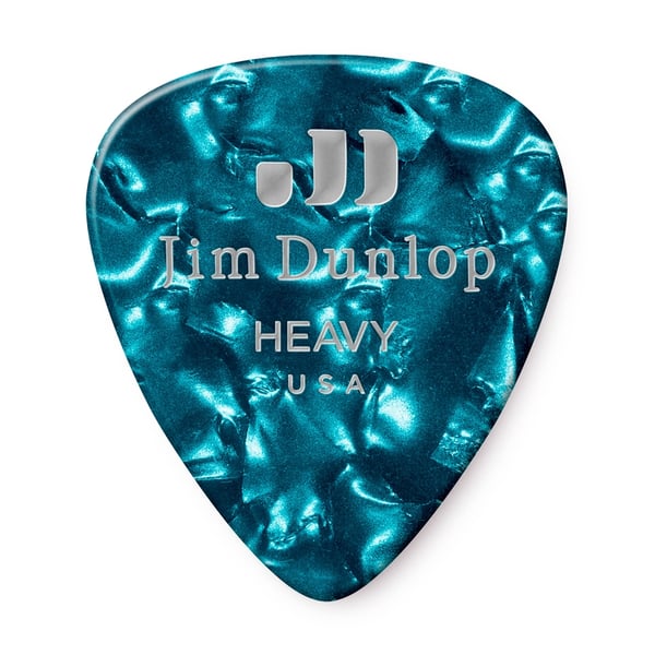 Dunlop 483R#11 Turquoise Perloid - Heavy
