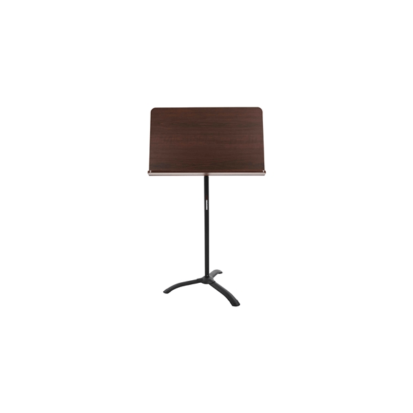 Gator Frameworks GFW-MUS-5000 - Leggio musicale in legno per direttore con base pieghevole
