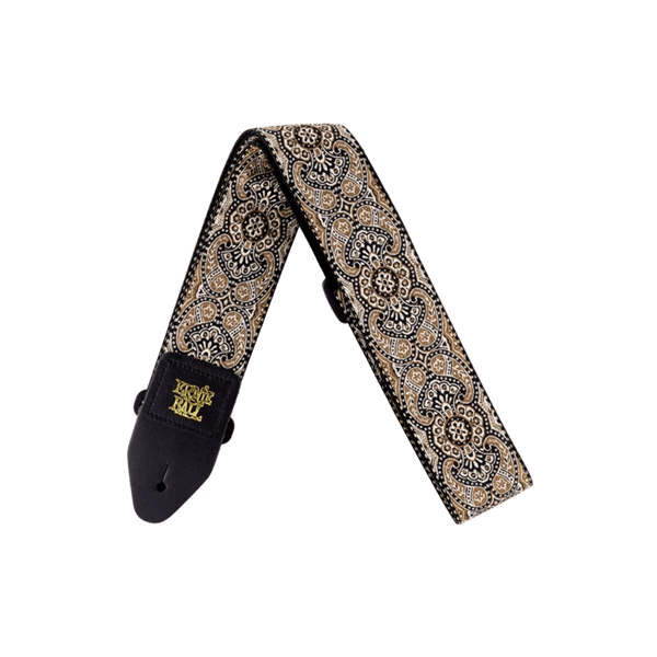 Ernie Ball 4163 Tracolla Gold & Black Paisley Jacquard