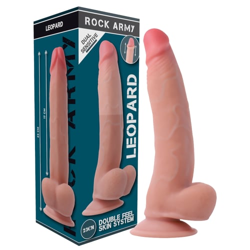 ROCK ARMY ROCKARMY - LEOPARDO ROCKARMY A DOPPIA DENSIT 23 CM -O- 4.77 CM