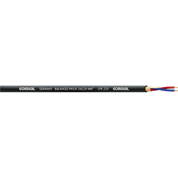Cordial CPK 220 BLACK 100