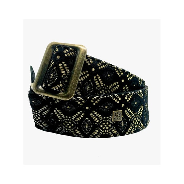 Get'm Get'm R'N'R Black & Gold Brocade