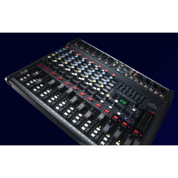 SOUNDSATION Mixer Professionale 10-canali con Multieffetto Digitale a 24-bit & Scheda In/Out Stereo USB. Modello ALCHEMIX 602UFX