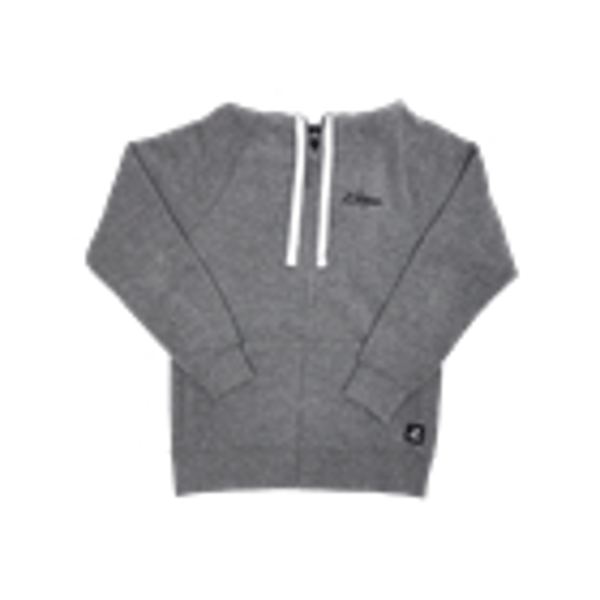 Zildjian T3424 - Gray Zip Up Logo Hoodie - XL