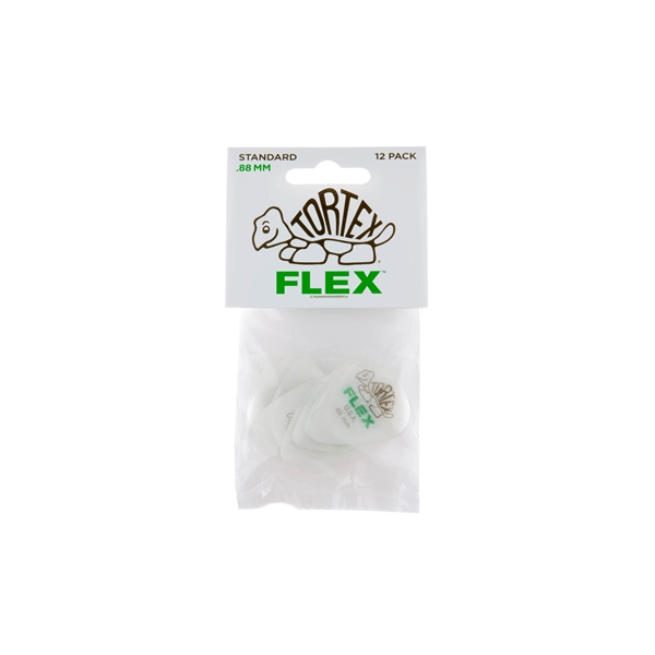 Dunlop 428P.88 Tortex Flex Standard .88 mm Pack/12