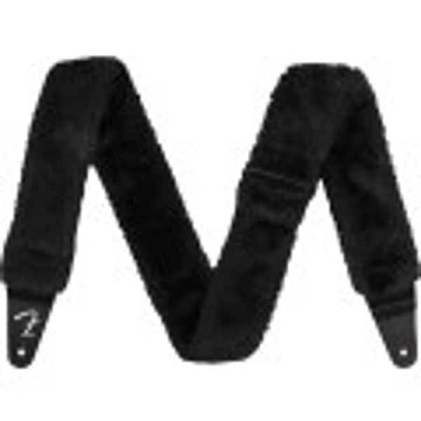 Tracolla Fender Fender Poodle Plush, Black