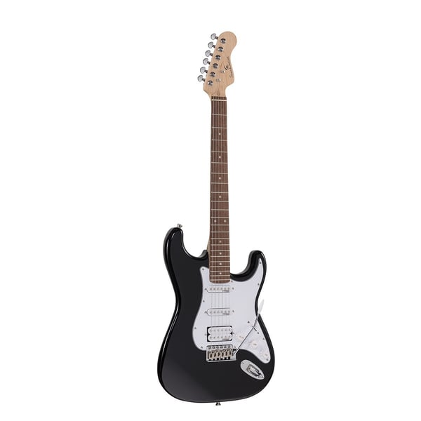 SOUNDSATION Chitarra elettrica double cutaway con 2 single coil + humbucker splittabile e meccaniche autobloccanti (equipaggiata Wilkinson, tastiera eco-rosewood)