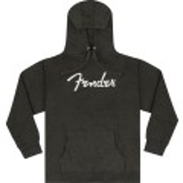 Felpa Fender Spaghetti Logo Gray Heather, XL