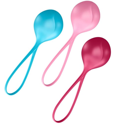 SATISFYER BALLS SATISFYER - SET DA ALLENAMENTO LOVEBALLS 3