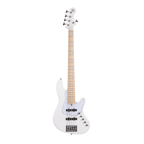 CORT NJS5 WHT W/CASE