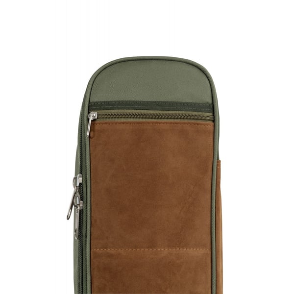 SOUNDSATION Borsa chitarra classica con inserti in pelle suede