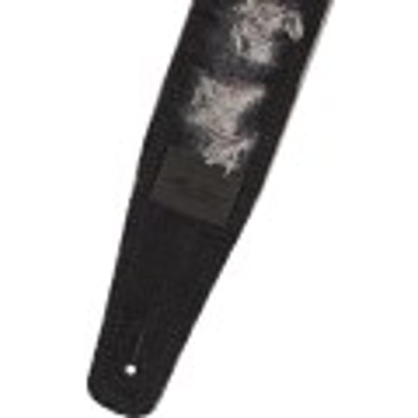 Tracolla in denim strappato Fender® x Wrangler®, Black