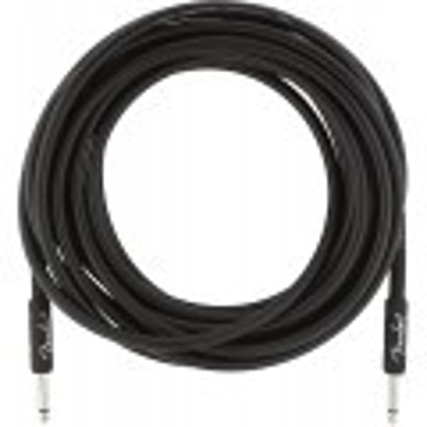 FENDER Cavo per strumenti serie Professional Straight/Straight 25' Black. Modello 0990820016