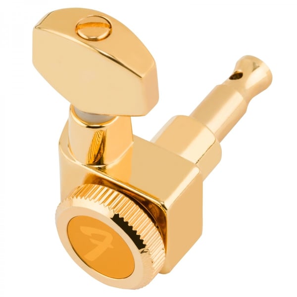 FENDER Bloccaggio Stratocaster® / Telecaster® Staggered Tuning Machines (Gold), confezione da 6