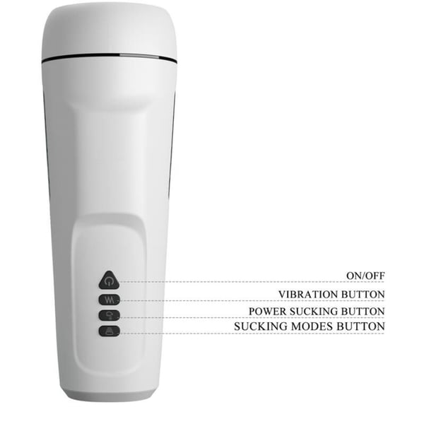 PRETTY LOVE SIENNA MALE MASTURBATOR WITH VIBRATION, SEX TALK AND SUCTION