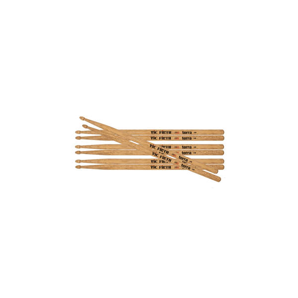 Vic Firth 5BT - Bacchette American Classic TERRA PACK 3+1
