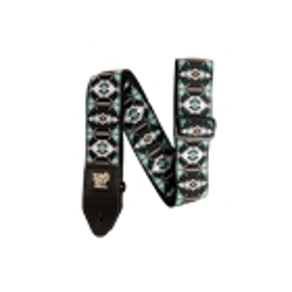 Ernie Ball 5325 Tracolla Southwestern Turquoise Jacquard Strap 2021