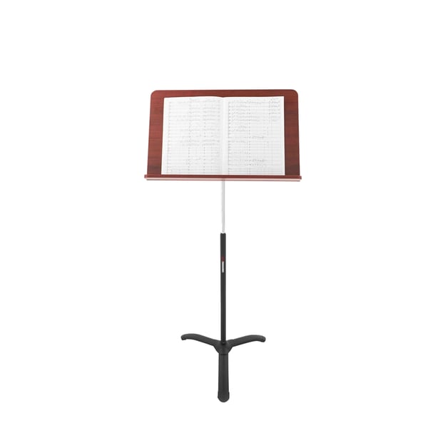 Gator Frameworks GFW-MUS-5000 - Leggio musicale in legno per direttore con base pieghevole