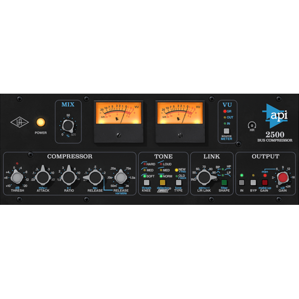 UNIVERSAL AUDIO API 2500 Bus Compressor