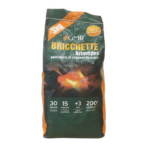 ESCLU Bricchette di carbone vegetale