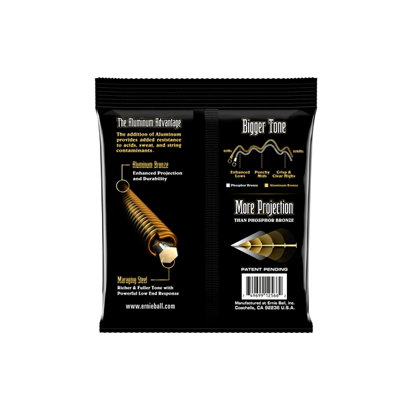 Ernie Ball 2566 Aluminum Bronze Medium Light 12-54