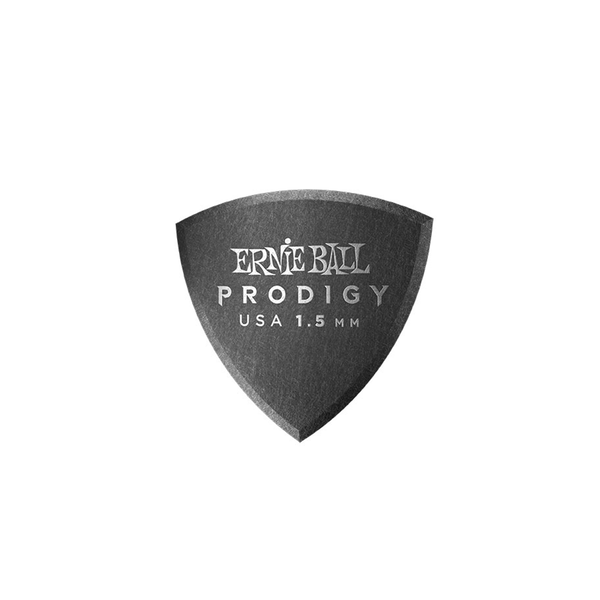 Ernie Ball 9331 Plettri Prodigy Shield Black 1,5 mm Busta 6