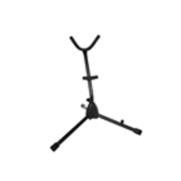 Gator Frameworks GFW-BNO-SAXFLU Supporto a treppiede per sax alto/tenore con attacco per clarinetto o flauto<br>
