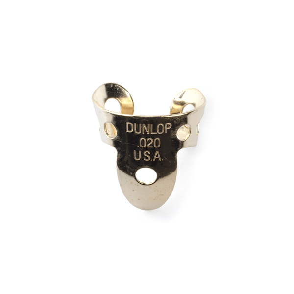 Dunlop 37R BRASS FINGER .020 - TUBO 20 PLETTRI